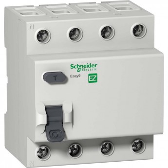 Дифференциальный выключатель (УЗО) SCHNEIDER ELECTRIC EASY 9 4П 63А 30мА AC 230В =S=