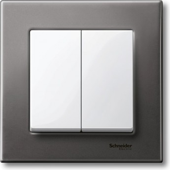 Клавиша двойная SCHNEIDER ELECTRIC MERTEN X2, ПОЛ.БЕЛЫЙ, SM Клавиша двойная SCHNEIDER ELECTRIC MERTEN X2, ПОЛ.БЕЛЫЙ, SM