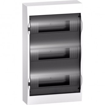 Корпус навесной с прозрачной дверцей SCHNEIDER ELECTRIC EASY9 3ряд/36мод,IP40,IK07,80А,2 клеммы,Россия