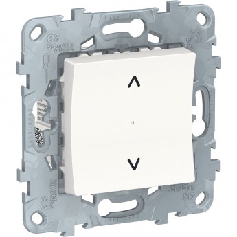 Выключатель клавишный SCHNEIDER ELECTRIC UNICA NEW Wiser управление жалюзи, белый Выключатель клавишный SCHNEIDER ELECTRIC UNICA NEW Wiser управление жалюзи, белый