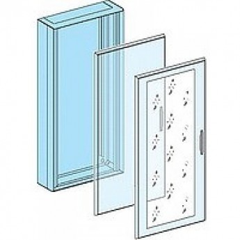 Непрозрачная дверь навесного шкафа SCHNEIDER ELECTRIC, 24 модуля