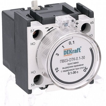 Приставка выдержки времени SCHNEIDER ELECTRIC DEKRAFT с задержкой при отключении ПВ-03