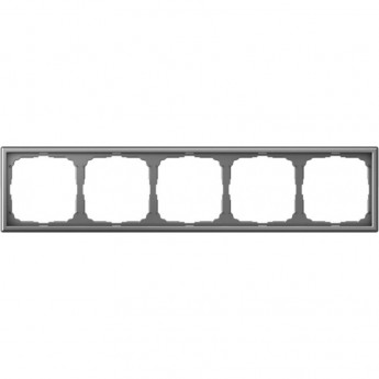 Рамка 5-постовая SCHNEIDER ELECTRIC ARTGALLERY SE GAL000905 сталь