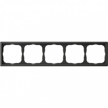 Рамка 5-постовая SCHNEIDER ELECTRIC ARTGALLERY SE GAL001405 универсальная базальт