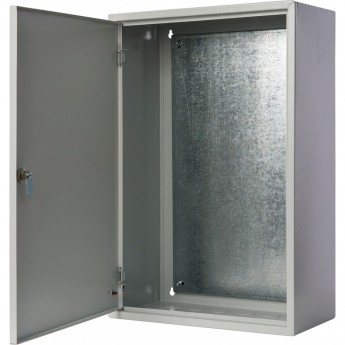 Корпус металлический навесной с монтажной панелью DEKRAFT, 600х400х210, IP31, Щ