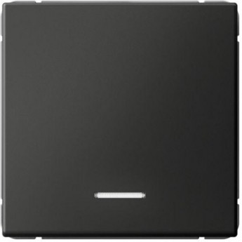 Выключатель 1-клавиша SCHNEIDER ELECTRIC ARTGALLERY SE GAL001413 10AX с подсветкой механизм базальт